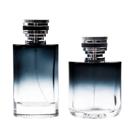 men's cologne in silver bottle.